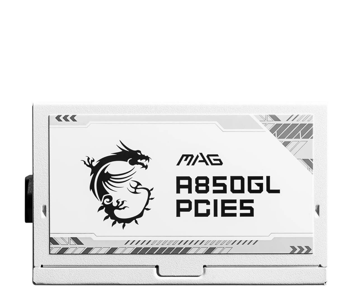 Блок питания MSI A850GL 850W 80 Plus Gold ATX 3.0 (MAG A850GL PCIE5 WHITE) EU - изображение 10