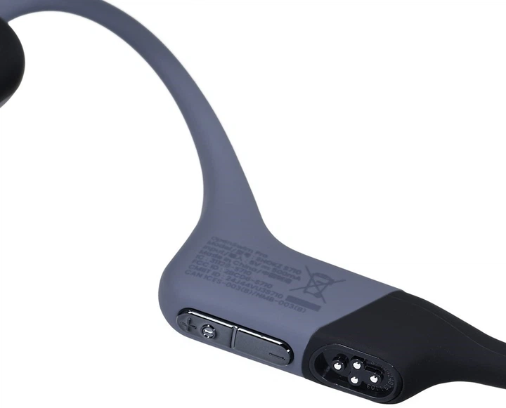 Беспроводные наушники Shokz OpenSwim Pro Grey (810092678595