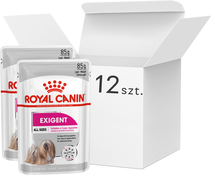 Mokra karma dla psów Royal Canin CCN Exigent Loaf 12 x 85 g (9003579009451) - obraz 1