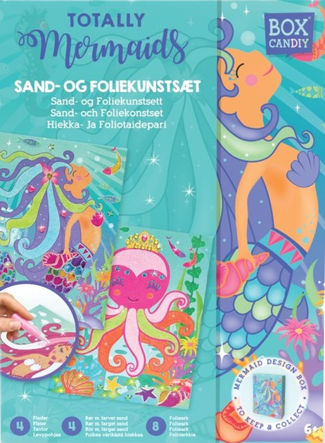 Zestaw Box Candiy Sand and Foil Art Totally Syrenki (4897099390039) - obraz 1