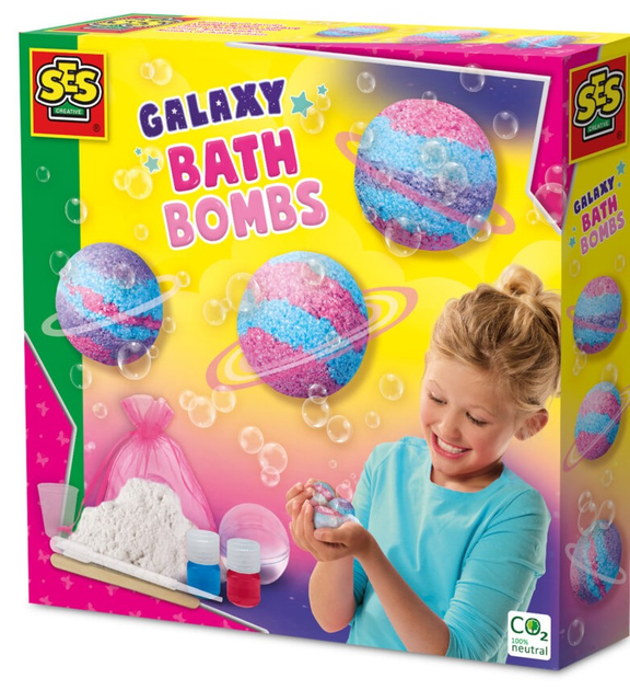 Zestaw Ses Creative Galaxy Bath Bombs (8710341147693) - obraz 1