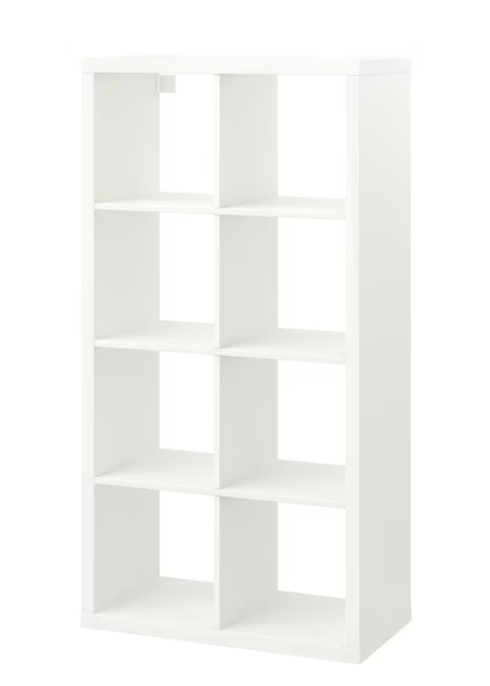 Стелаж белый MS235 совместим с аксессуарами ikea kallax - изображение 5