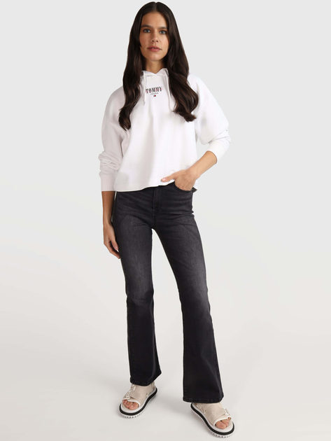 Худі жіноче Tommy Jeans DW0DW17797-YBR XS Біле (8720646681105) - зображення 3