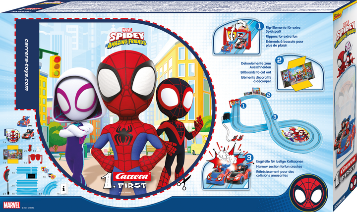 Гоночний трек Carrera First Spidey Go Spidey Go! 2.9 m (4007486630505) - зображення 5
