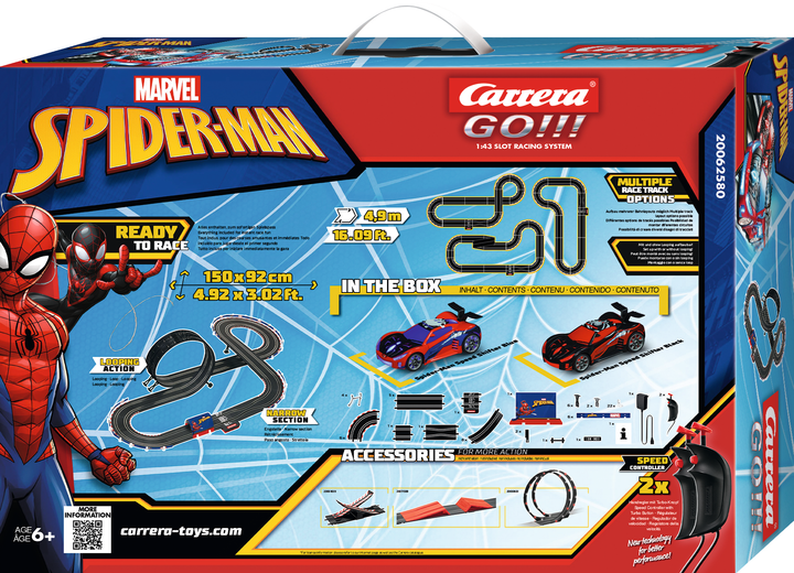 Гоночний трек Carrera GO!!! Spider Racing 4.9 м (4007486625808) - зображення 5