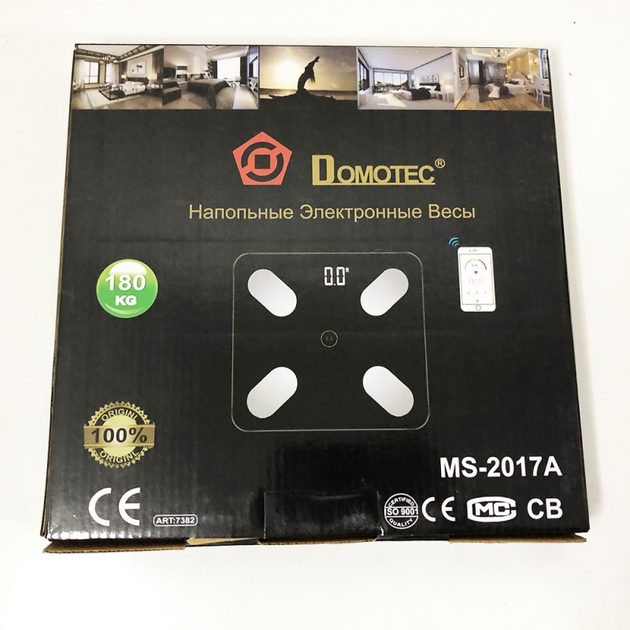 Смарт-весы Domotec MS-2017A напольные / 180kg - изображение 14
