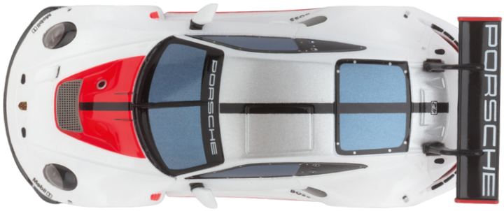 Auto Carrera Hybrid Racing Porsche 911 GT3 R White Lighting (9003150510062) - obraz 4