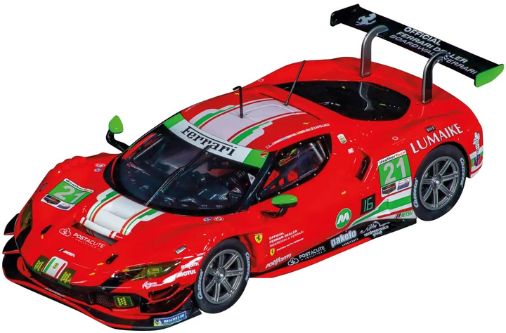 Auto Carrera Digital 124 Ferrari 296 GT3 AF Corse No.21 (4007486239654) - obraz 1