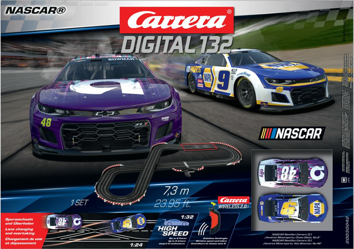 Tor wyścigowy Carrera Digital 132 NASCAR Daytona Challange 7.3 m (4007486300422) - obraz 1