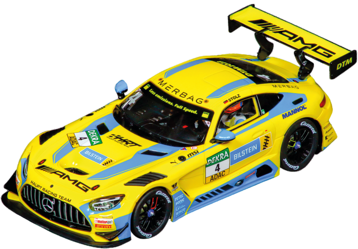 Auto Carrera Digital 132 Mercedes-AMG GT3 Evo Mercedes-AMG Team HRT No.4 DTM 2023 (4007486320147) - obraz 1