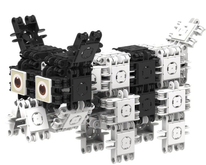 Конструктор Clicformers Black and white friends 3 в 1 79 елементи (8809465535742) - зображення 3