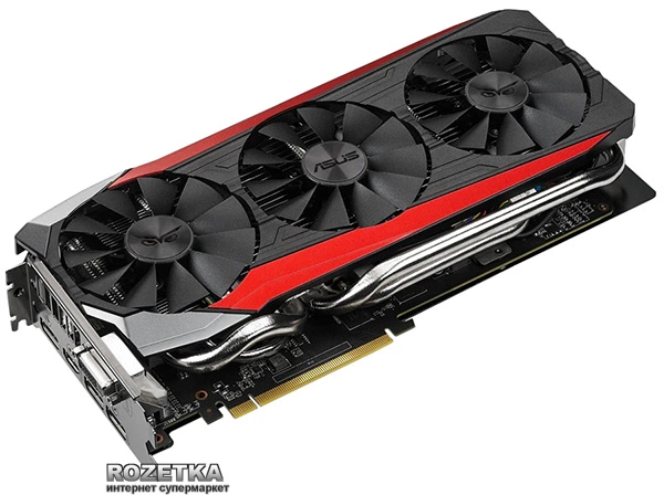 Видеокарта Asus PCI-Ex Radeon R9 390 Strix 8192MB GDDR5 (512bit