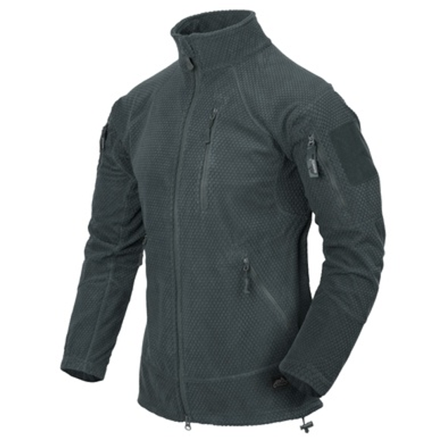 Кофта флісова Helikon-Tex Alpha Tactical Jacket Shadow Grey 3XL - зображення 1