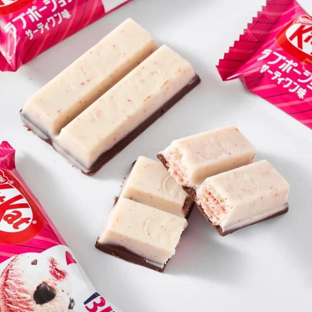 Упаковка шоколадных мини батончиков Nestle Kit Kat Baskin Robbins Love Potion 10 шт 127г - изображение 4