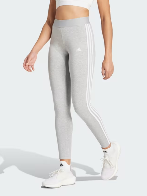 Legginsy sportowe damskie adidas W 3S Leg GV6017 XS/S Szare (4062064351692) - obraz 1