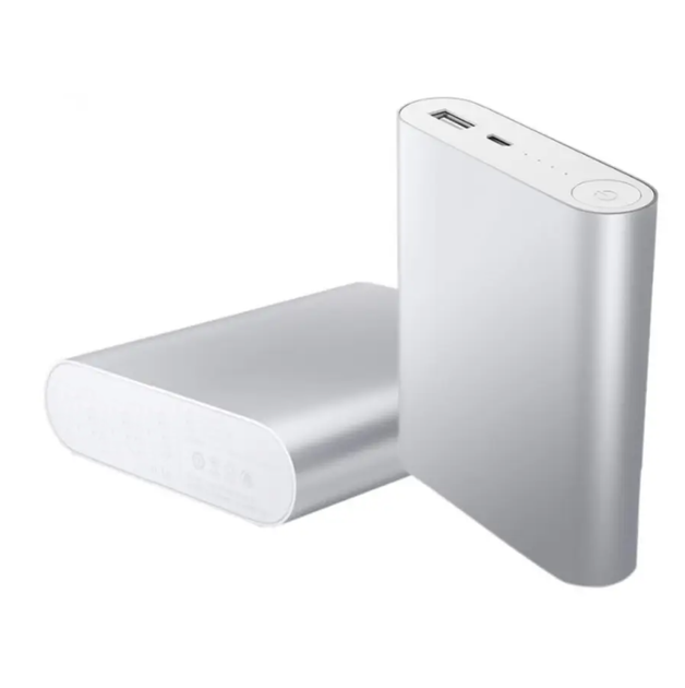 Портативний зарядний пристрій Power Bank Silver 3600 mAh - изображение 2