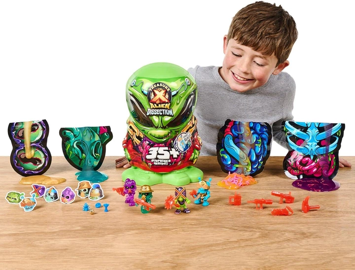 Ігровий набір TREASURE X Mega Alien Dissection Прибулець – іграшки