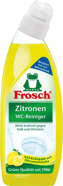 Засіб для чищення унітазів Frosch Лимон 750 мл (4001499954986) - зображення 1