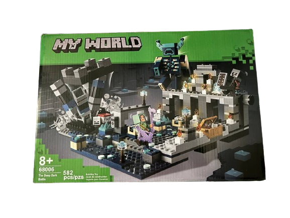 Конструктор Майнкрафт Minecraft My World Warden Хранитель Варден +
