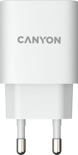 Ładowarka sieciowa Canyon H-20-04 PD QC 3.0 USB-A USB-C White (CNE-CHA20W04) - obraz 2