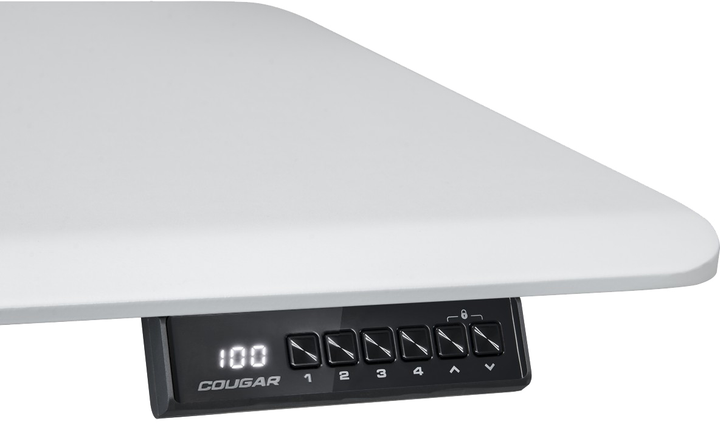 Стіл з електричним регулюванням висоти Cougar Royal 120 Mossa White (CGR-ROYAL 120 MOSSA W) - зображення 6