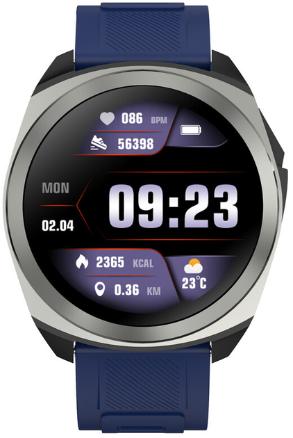 Smartwatch Canyon Maverick SW-83 GPS Silver (CNS-SW83SS) - obraz 1