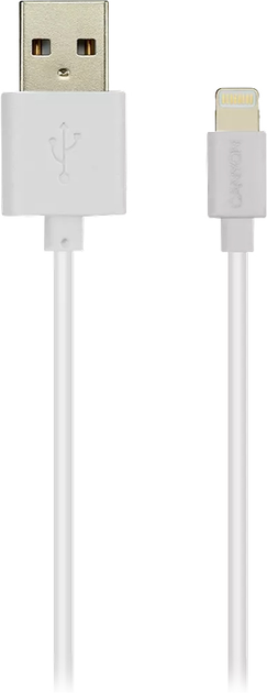 Кабель Canyon Lightning - USB MFI 1 м White (CNS-MFICAB01W) - зображення 2