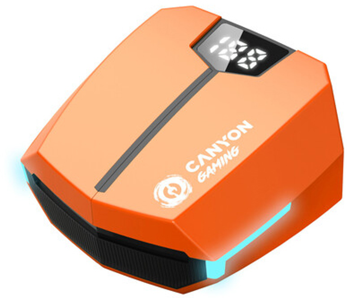 Słuchawki Canyon Doublebee GTWS-2 Gaming Orange (CND-GTWS2O) - obraz 1