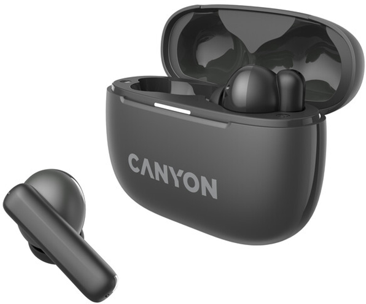 Słuchawki Canyon OnGo TWS-10 ANC ENC Graphite (CNS-TWS10BK) - obraz 5