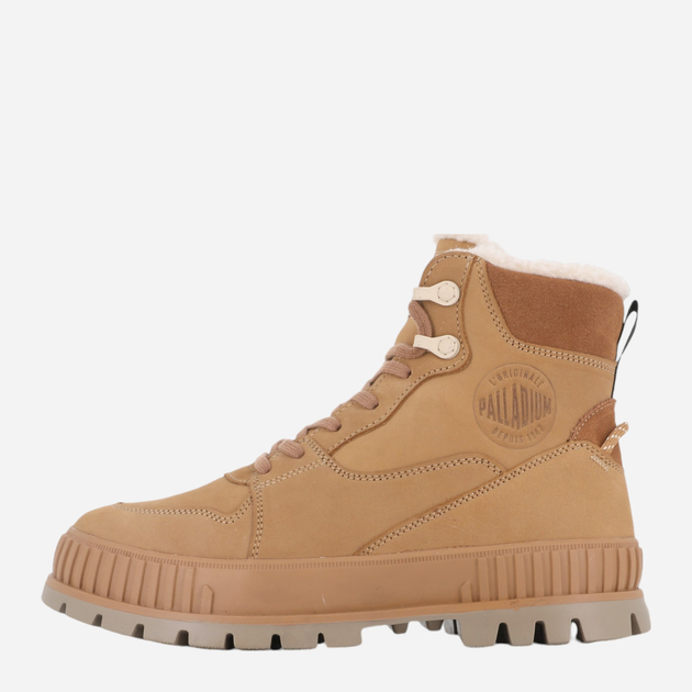 Чоловічі зимові черевики Palladium Pallashock Warm Wp 74351-252-M 42 (8UK) 27 см Світло-коричневі (196660596233) - зображення 4