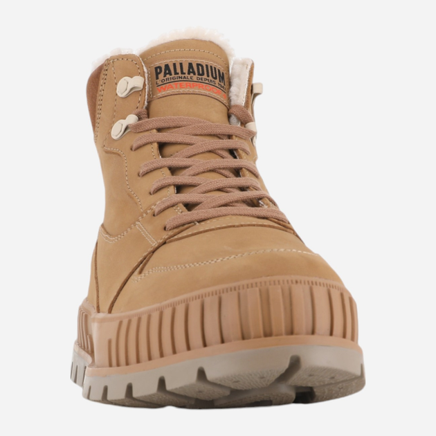 Чоловічі зимові черевики Palladium Pallashock Warm Wp 74351-252-M 43 (9UK) 28 см Світло-коричневі (196660596059) - зображення 6