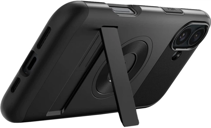Etui Spigen Slim Armor MagFit do Apple iPhone 16 Black (8809971231220) - obraz 4