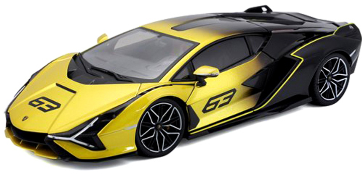 Металева модель автомобіля Bburago Lamborghini Sian FKP 37 (4893993111008) - зображення 1