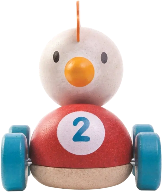 Zabawka edukacyjna Plan Toys Chicken Racer (8854740056795) - obraz 2