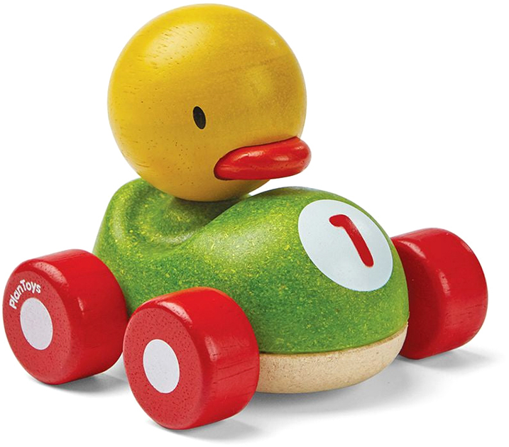 Розвивальна іграшка Plan Toys Duck Racer (8854740056788) - зображення 2