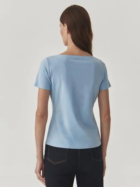 Футболка жіноча Tatuum Mikaja T2417.048 XS Блакитна (5900142354557) - зображення 2