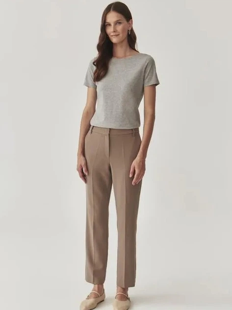 Футболка жіноча Tatuum Mikaja T2417.048 XL Сіра (5900142354526) - зображення 3