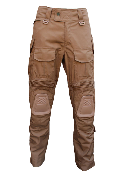 Штани бойові G3 Combat Pants з наколінниками Pancer Protection Браун Койот 54 - зображення 1