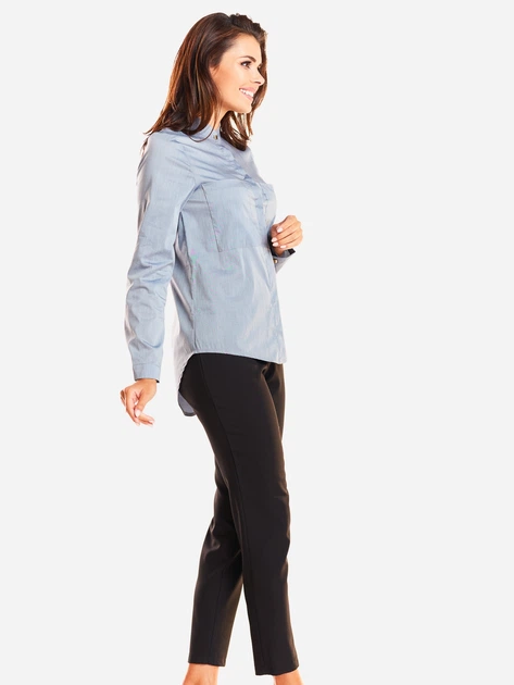 Bluzka damska elegancka Awama A249 XL Szara (5902360526013) - obraz 6