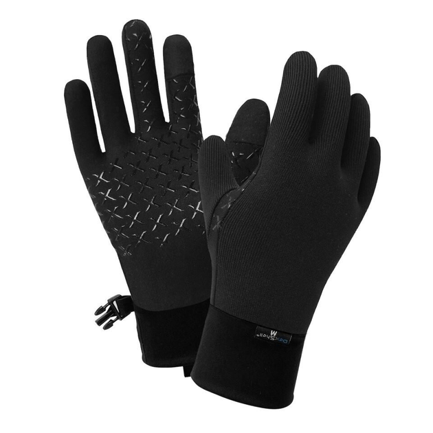 Рукавички водонепроникні Dexshell StretchFit Gloves, р-р L, чорні - зображення 1