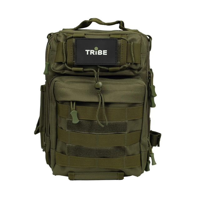 Сумка через плече Tribe Sling Pack 6,5 L T-IE-0003, olive - изображение 2