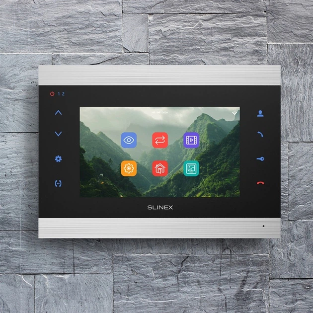 Wi-Fi Видеодомофон Slinex SL-07N Cloud - Silver-Black - Фото 8 Wi-Fi Видеодомофон Slinex SL-07N Cloud - Silver-Black - изображение 8