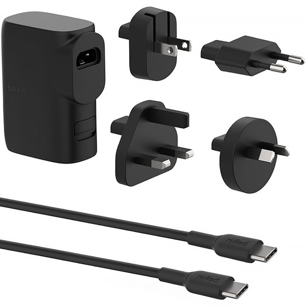 Ładowarka-Powerbank podróżna Belkin 5000 mAh 25 W z końcówkami Black (745883864973) - obraz 2