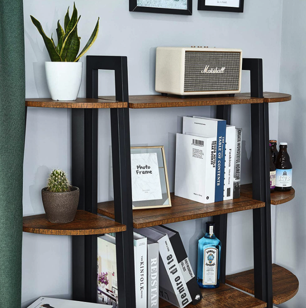 Етажерка Leobert Wooden кутова в стилі Loft - зображення 6
