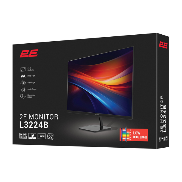 2E Монитор 31.5" L3224B 2xHDMI, DP, VA, 3840x2160, MM - изображение 18