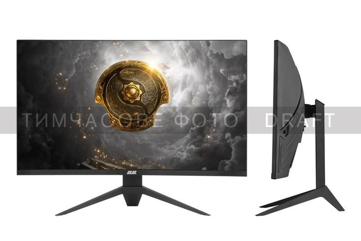 2E Gaming Монитор 27" G2724BV HDMI, DP, VA, 2560x1440, 165Hz, 3ms, CURVED, FreeSync - изображение 1
