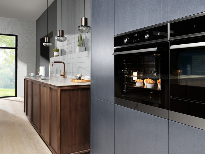 Electrolux Духова шафа електрична, 65л, A, пара, дисплей, конвекція, нерж - зображення 2
