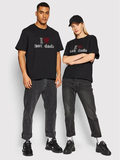 Футболка бавовняна жіноча 2005 Hot Dads Tee M Чорна (5905538185289) - зображення 4