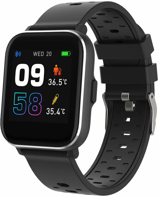 Smartwatch Denver SW-165 Bluetooth Black (5706751055133) - obraz 1