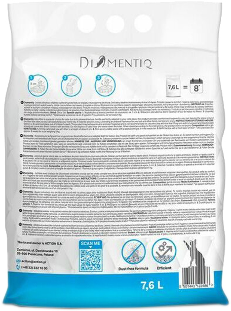 Zwirek neutralny DIAMENTIQ Neutral 7.6 L (5901443122586) - obraz 2